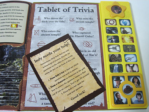 Indiana Jones and the Kingdom of the Crystal Skull: Interactive Play-a-Sound