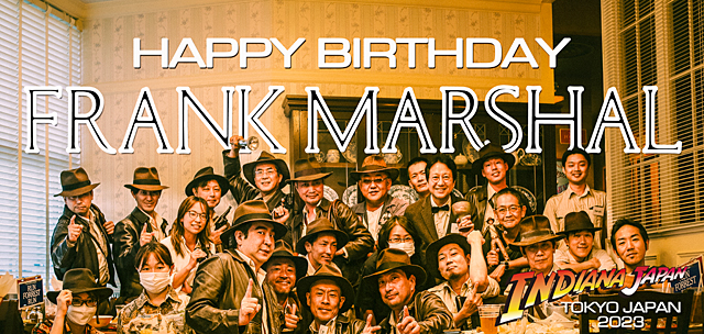 Happy birthday, Frank Marshall