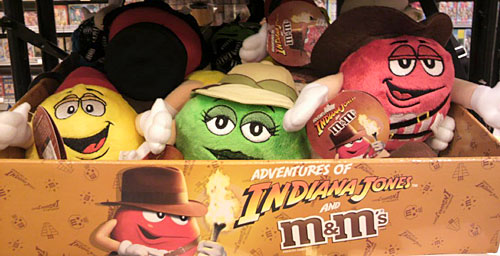 インディ・ジョーンズ M&M's Indiana Jones Plush Figure