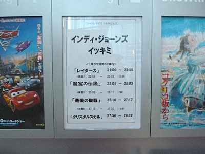 インディ・ジョーンズ イッキミ2011