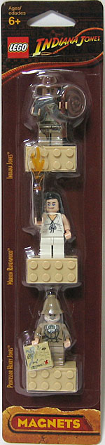 インディ・ジョーンズ LEGO マグネット・セット