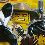 LEGO ミニフィギュア ガチャ インディ・ジョーンズ風カウボーイ