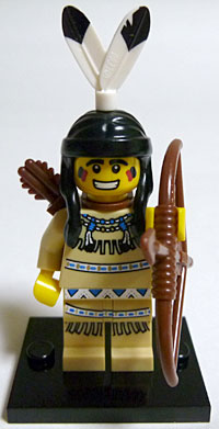 LEGO ミニフィギュア ガチャ インディアン