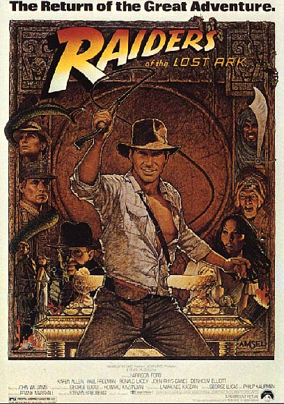 インディ・ジョーンズ ポストカード レイダース/失われた聖櫃(アーク)