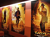 映画館 インディ・ジョーンズ ポスター