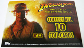 インディ・ジョーンズ4 TOPPS カード